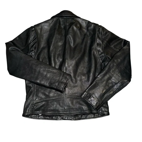 Levi’s Black Leather Jacket - Picture 2 of 4